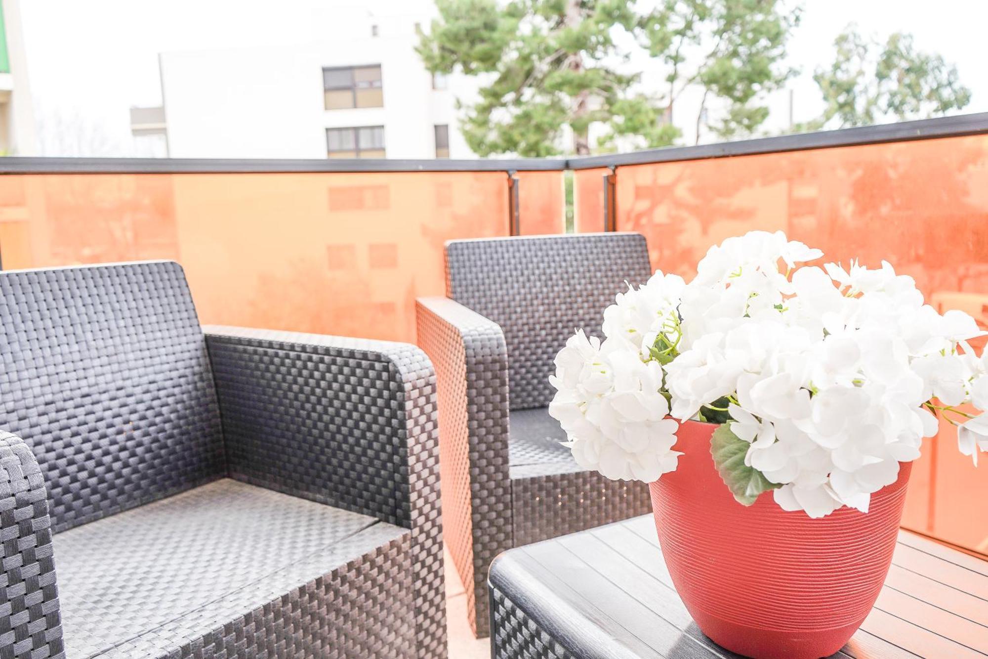 Bel Appartement Climatise & Parking Perpignan Buitenkant foto